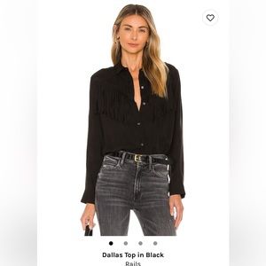 Rails Dallas Fringe Top